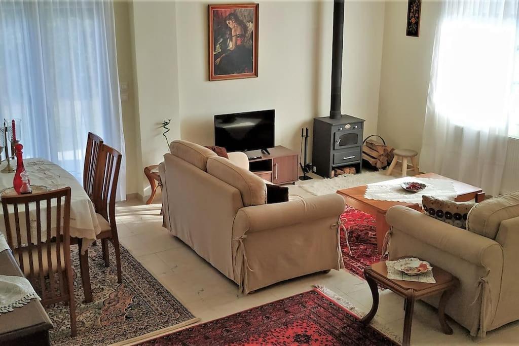 Ferienwohnung Deppy'S House Κοντά Στα Λουτρά Πόζαρ Chrysi Exterior foto